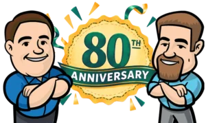 Boulden 80th Anniversary Brothers