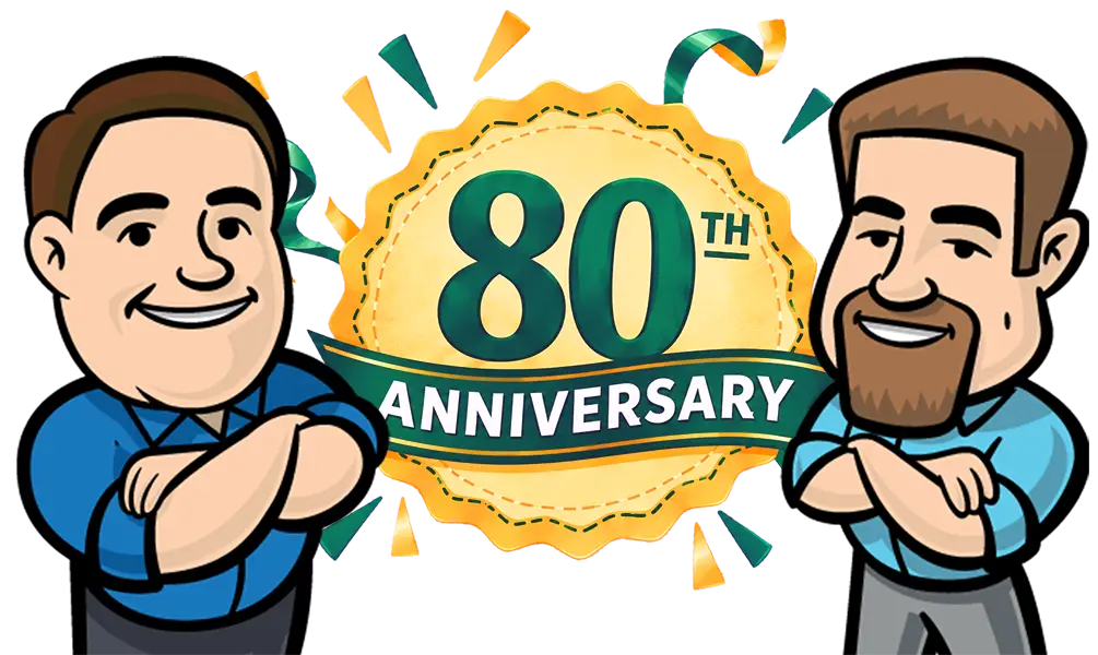 Boulden 80th Anniversary Brothers